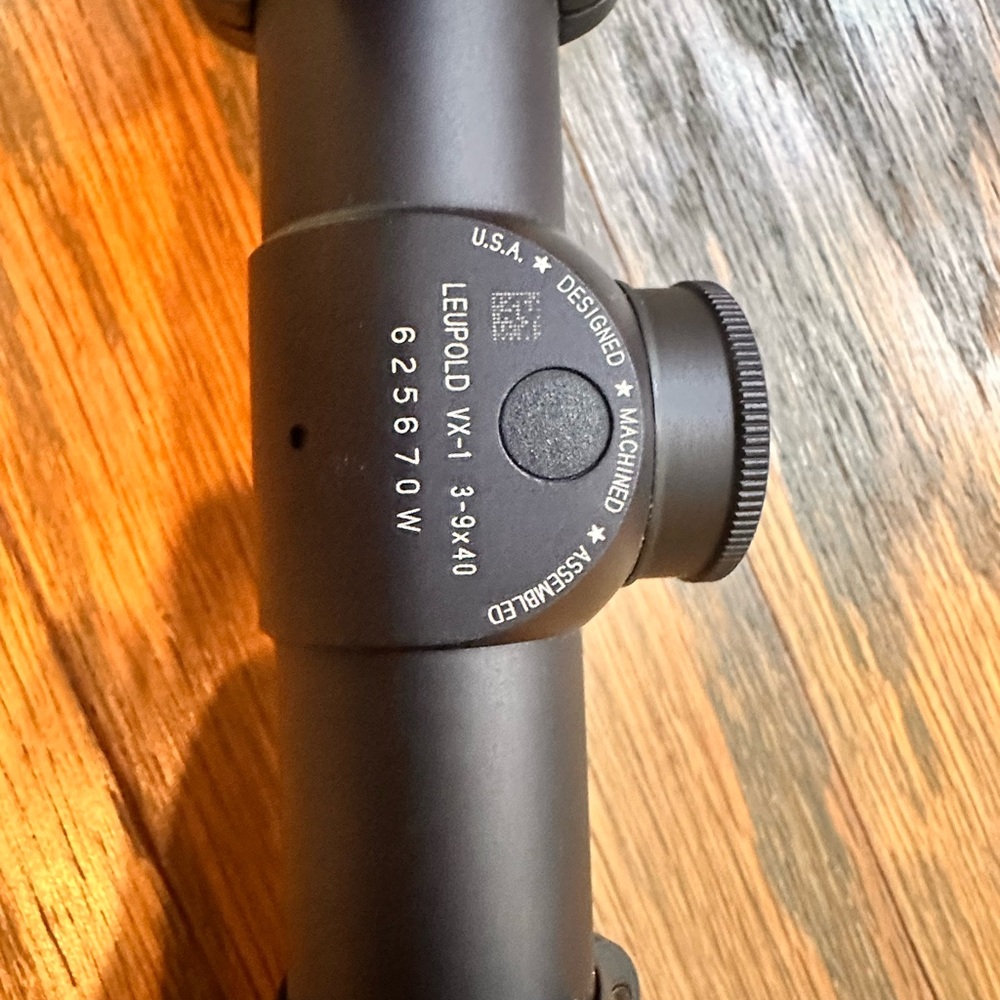 Leopold VX1 3-9x40 Black Rifle Optics